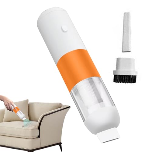 Aspirador de mano genérico – Limpieza inalámbrica de bajo ruido – Aspirador de coche potente, para coche, casa, oficina, mesa, sofá, muebles, teclado, pelo de animales, interstices,