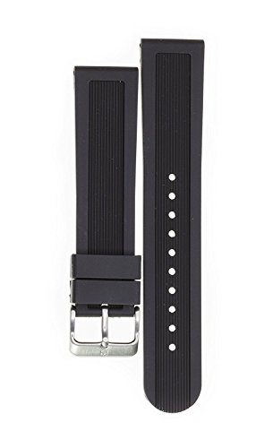 Victorinox Swiss Army Dive Master 500 Black Genuine Rubber Strap Diver Watch Band 22Mm #TOP4