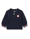 s.Oliver Junior Baby Girls Sweatjacke mit Jacquard-Steppung, Dark Blue, 92