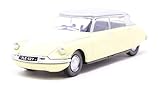 Oxford Diecast 76cds006 Citroen Ds19 Jonquil Yellow/Silver