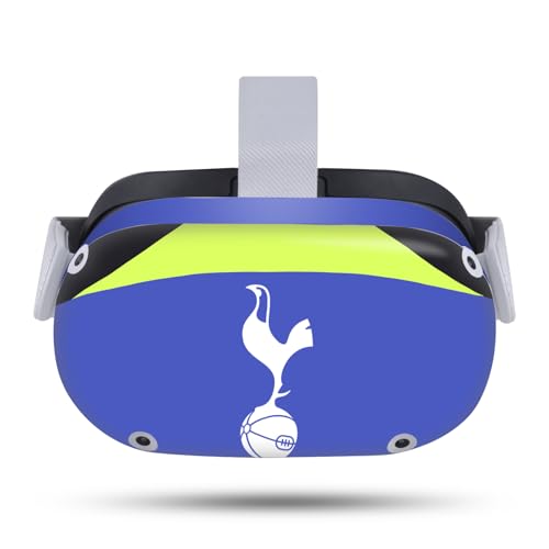 Head Case Designs Officially Licensed Tottenham Hotspur F.C. 2022/23 Away Kit Logo Art Vinyl Sticker Skin Decal Cover Compatible with Meta Quest 2