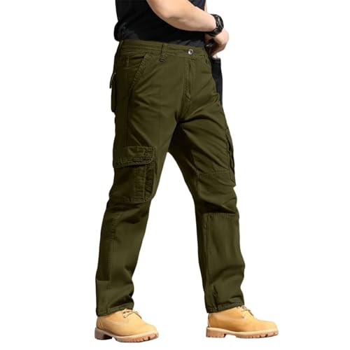 Tactical Pants for Men Construction Cargo Work Pants Breathable Waterproof Vintage Pant Carpenter Lightweight Hiking Pant