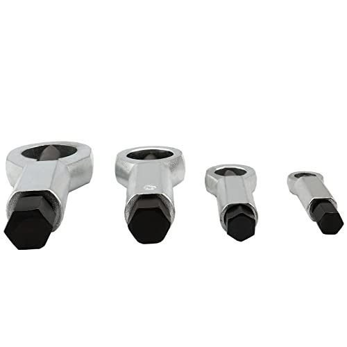 Metal Nut Splitter Cracke (4 Pack), Heavy Metal Duty Nut Splitter Pressure Nut Splitting Tools For Removing Broken Nuts #TOP2