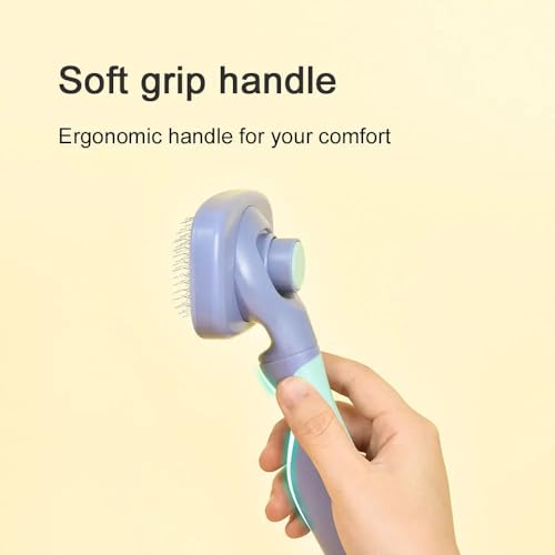 Cepillo autolimpiante para perros y gatos One for Pets con sistema de desprendimiento 4