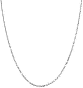 ヒー　ロープチェーン F.H. シルバーネックレス（ロープチェーン ゴールドコーティング