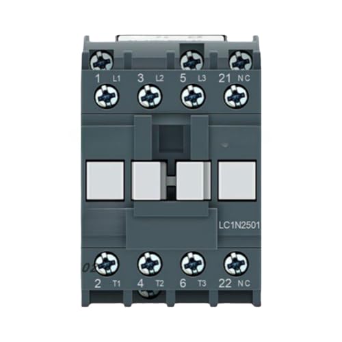 Contacteur ca LC1N0610M5N TeSys pour contrôle de moteur 220V