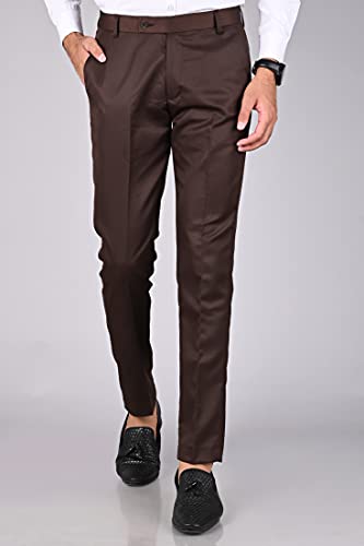 Image of Formal Pants for Men | Men's Slim fit Formal Pant Combo | Non Stretchable Trouser | Office wear Trousers