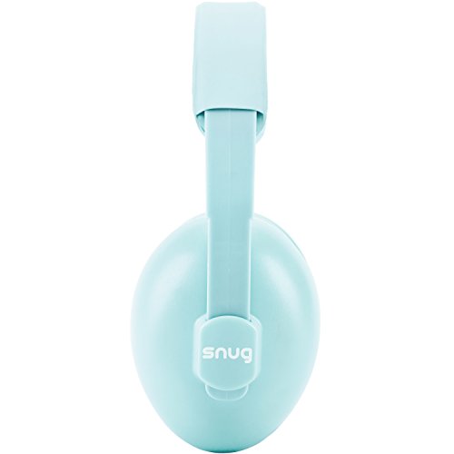Snug Baby Earmuffs, Best Toddler & Infant Hearing Protection Ages 0-2+ Ear Protection for Babies (Aqua)