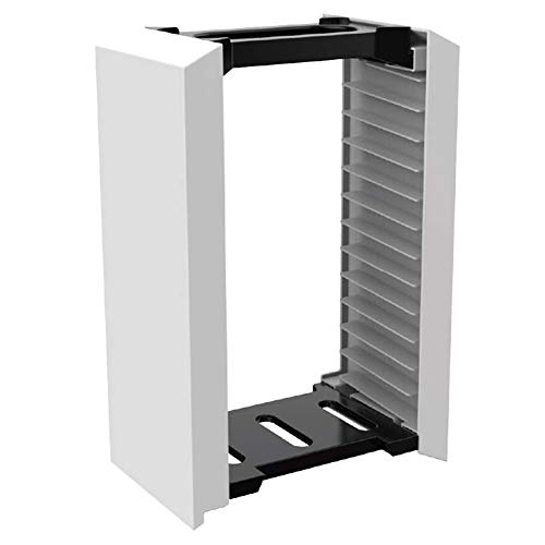 Erweiterte Spiel Speicherturm-Spiel-Disc-Box Speicher Rack 12-Spiel-Disc-Rack Lagerregale für PS5 Spiel-Discs.