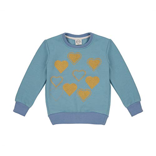 Image of Gubbarey Girl's Fleece Sweatshirt (SS1053 Blue 6 7 Years)