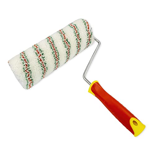Cinghiale Rullo per Pittura in Poliammide a Pelo Lungo Lunghezza 23 cm Diametro 48 cm Antigoccia da Interno ed Esterno per Idropitture