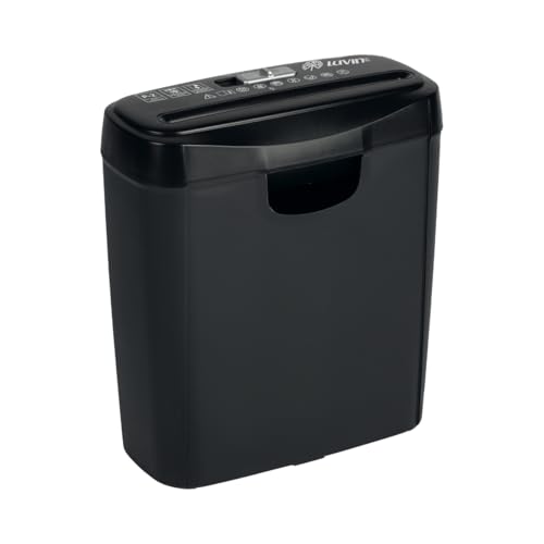 Fragmentadora Papel E Cartão Corta Em Tiras 6 Folhas Luvinco