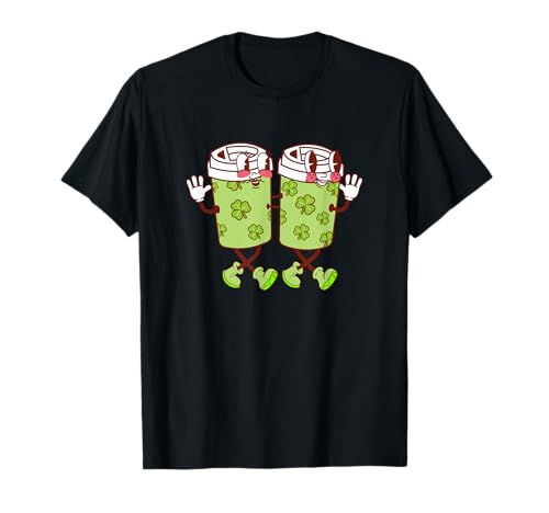 Coffee Lover Lucky Funny St. Patrick Day T-Shirt
