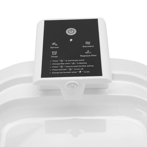 Dispensador Agua para Gatos ANGREK 4.5L Capacidad miniatura 7