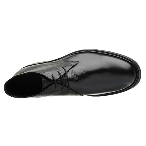 Sapato social Masculino casual oxford Em Couro naturale (Preto, BR, Adulto, Numérico, 45)