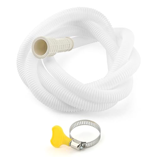 Dehumidifier & AC Drain Hose 6.56ft with Adapter & Clamps