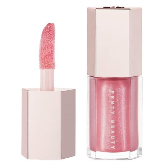 Fenty Beauty ORIGINAL | by Rihanna | Mini Gloss Bomb Universal Lip Luminizer - Gloss de labios con manteca de karité | 5.5 mililitros (Travel Size) | by BELLA (02 FU$$Y, 5.50 ml (Travel Size))