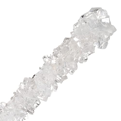 White Rock Candy Crystal Sticks - Original Sugar Flavored - 24 Indiv. Wrapped #TOP3