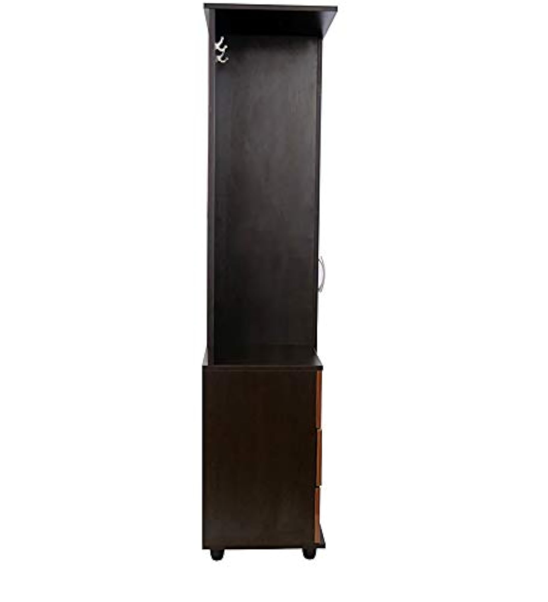 Rio Dressing Table with Mirror in Walnut Finish