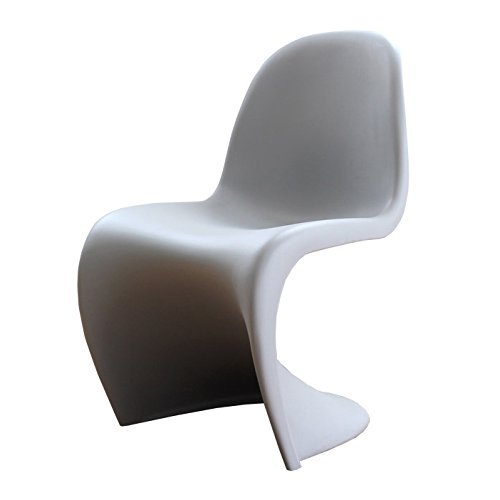 Amazon｜PANTONE CHAIR パントンチェア グレー 艶無し （ プレミアム 