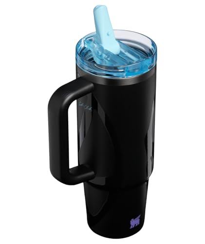 Image of STANLEY x Caitlin Clark Quencher ProTour Flip Straw Tumbler with Leakproof Lid, 30 oz | Built-in Straw and Handle | Cup Holder Compatible for Travel | Insulated Stainless Steel | BPA-Free | Blacktop