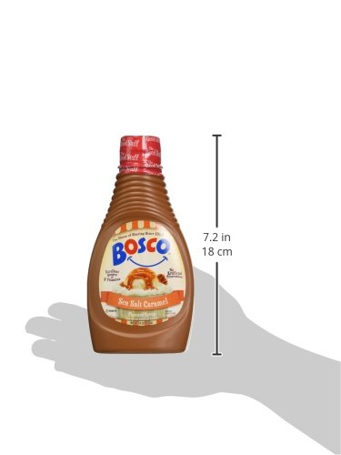 Bosco Syrup, Sea Salt Caramel, 15 Ounce (Pack of 6)