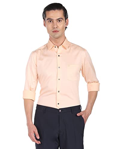 Image of Arrow Men's Solid Slim Fit Shirt