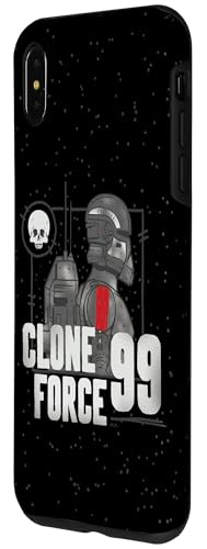 Coque iPhone XS Max Star Wars Bad Batch Hunter finition premium armure Clone Force 99 - 2