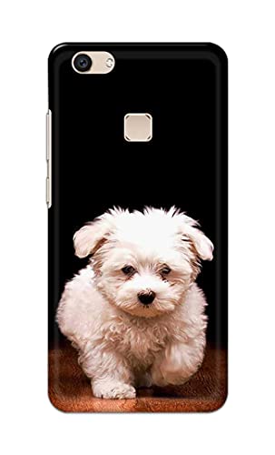 Image of PRINTFIDAA� Printed Hard Back Cover Case for Vivo V7+ | Vivo V7 Plus | Vivo Z10 Back Cover (Puppy Dog) -2808