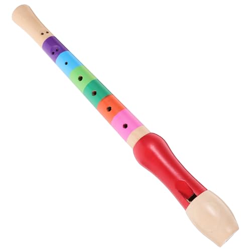 VANZACK 8 Soprano Descant Recorder Flute Music Playing Instrument for Beginners Accurate Tones Safe Material Color Random for School and Music Practice Random Color
