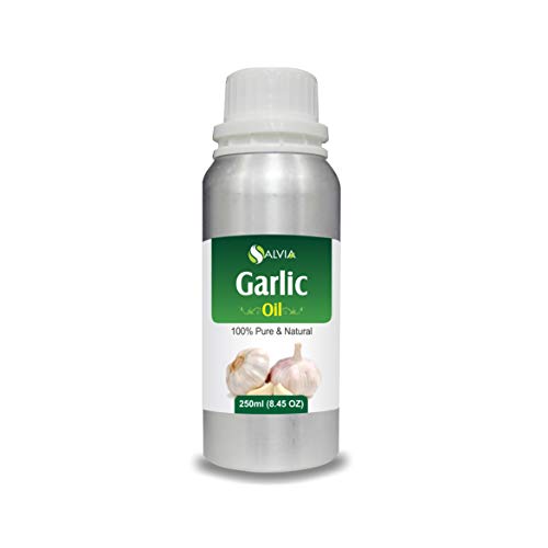 Image of Salvia Garlic Oil with Dropper 100% Natural Pure Undiluted Uncut Essential Oil 250ml