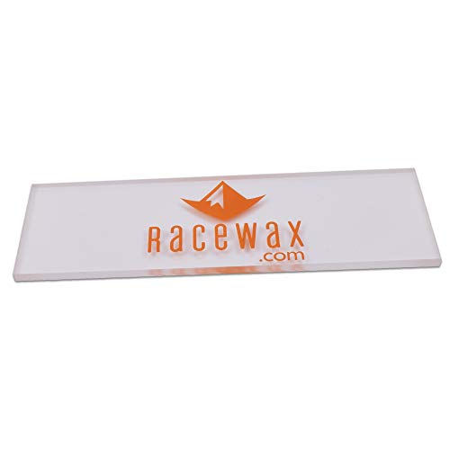RaceWax Ski Snowboard Wax Scraper 7-inch Long 5-mm Thick Stiff Sharp - (PC-3404)