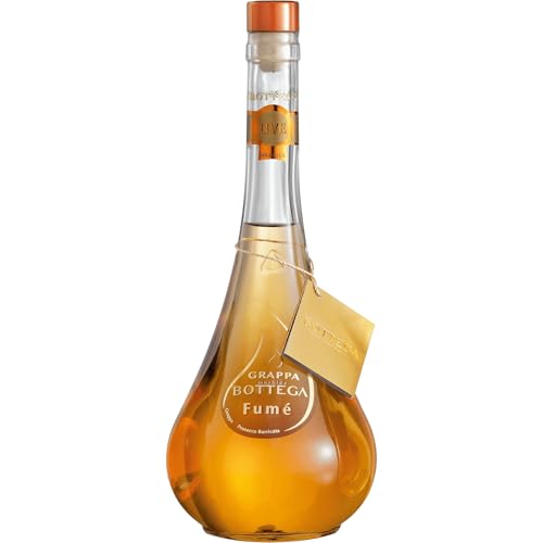 Bottega Spa Grappa Sandro Fumé Invecchiata trocken Italien inkl. FeinWert E-Book (1 x 0.7 l)
