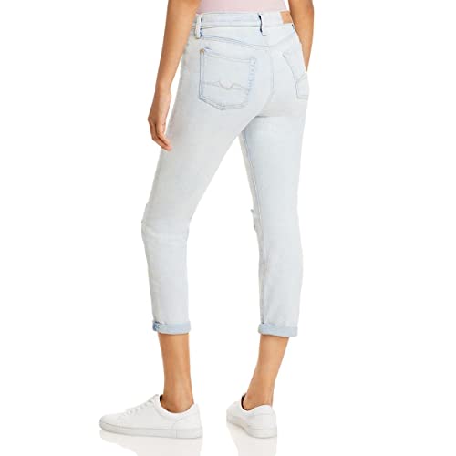 7 For All Mankind Josefina with Destroy in Cosmic Blue2