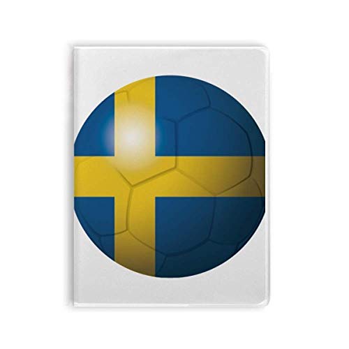 Carnet de football Suède au bord du terrain pour suivre vos matchs