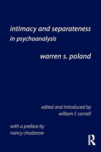 Intimacy and Separateness in Psychoanalysis view 2
