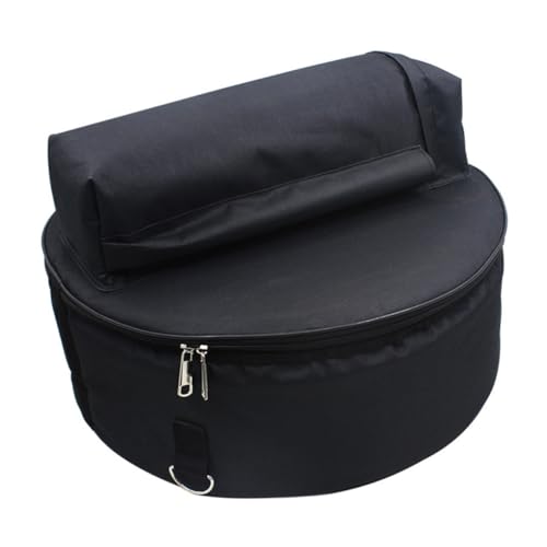 Toddmomy Oxford Cloth Drum Backpack Large Capacity Storage Bag Adjustable Shoulder Straps Waterproof Gig Bag for Percussion Instruments
