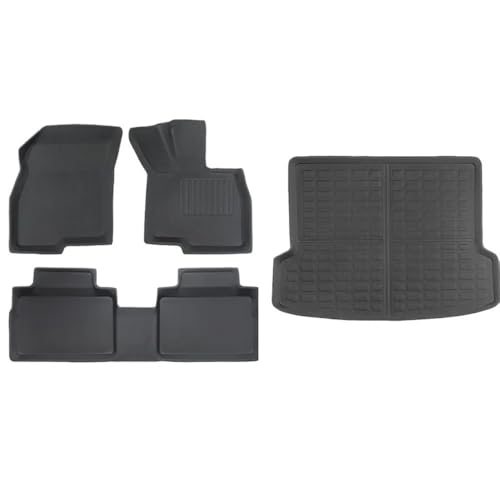 Jaecoo J7 EnhԗptA}bg SV^tgAJ[SCi[}bg h ~ XPE ANZT[ɑΉ(Floor mats Trunk mat)