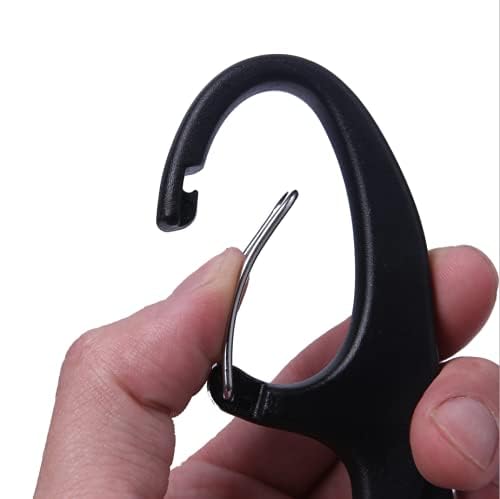 Feloyal Schere Scissors EMT Bent 7,7 Zoll Matt Titanbeschichteter Edelstahl Schere oder Gaze (Schwarz)