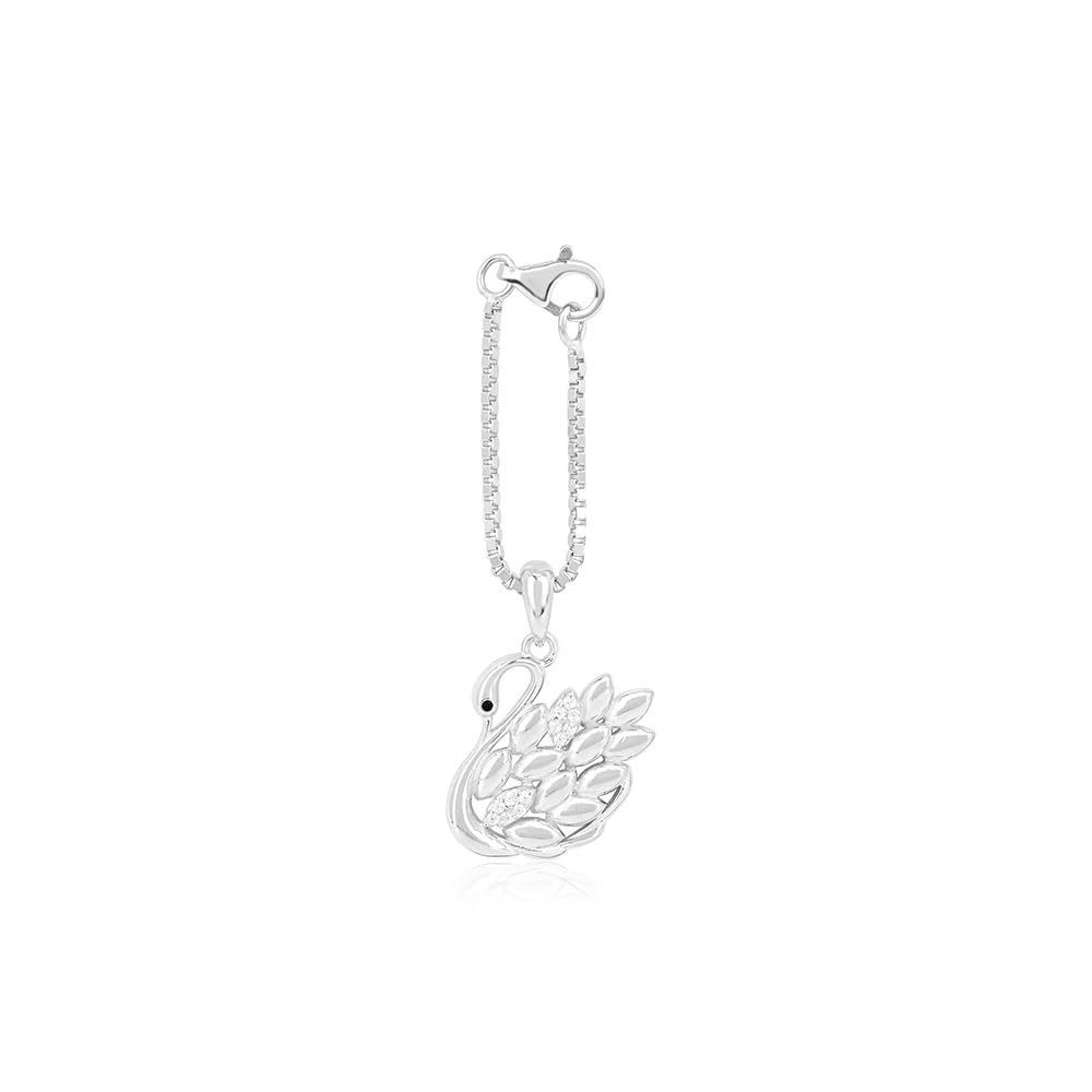 Sparkle Swan Charm | Cute Aesthetic Bag Charm For Phone Bag Keychain Airpods Camera Pendants Decor Accessories | 925 Silver Charms | Anti Tarnish-image-46