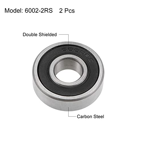 Roulement 6000 2RS 10x26x8mm pour rénovation mécanique de vélo et roller - 3