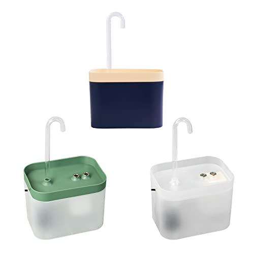 Fuente de agua para gatos XISAOK 1.5L automático USB miniatura 4