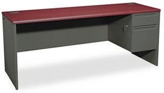 HON® 38000 Series 72 x 24 Single Pedestal Credenza CREDENZA,S/PD,RT,MY/CCL (Pack of 2)