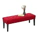 Zmień buty ławka sofa stołek łóżko koniec stołek sklep obuwia ławka do wejścia sklep odzieżowy wypoczynek długi stołek (kolor : czerwony, rozmiar: 60 * 40 * 45 cm)