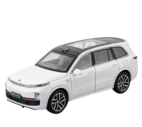 Leading Ideal One EV Diecast 1:32 Scale Model Alloy Metal Pull Back Toy car for Kids with Openable Doors & Light, Music Toy Vehicle for Kids [Colors as Per Stock] (1:32 Leading Ideal L9 SUV)