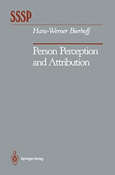 Hardcover Person Perception and Attribution (Springer Series in Social Psychology) Book