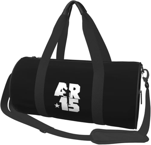 AR-15 Travel Luggage Duffel Bag Sports Rolling Foldable Duffel Bag