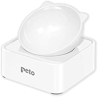 UPSKY Peto Cat Dog Bowl Raised Cat Food Water Bowl with Detachable Elevated