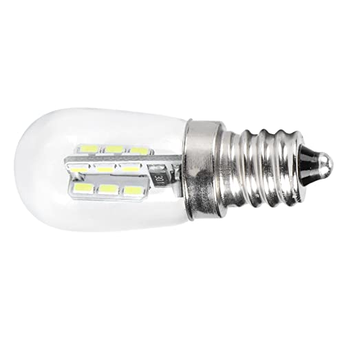 Ampoule LED Réfrigérateur E12 1.5W en Verre pour Machine à Coudre 230V x10