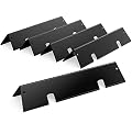 Rushare 7636 Flavorizer Bars for Weber Spirit 2 Grill Parts, Replacement Parts for Weber GS4 Spirit II & I E310 E320 S310 S320 Grills with Front Mounted Control, Porcelain-enameled, 15.3-Inch, 5-Pack